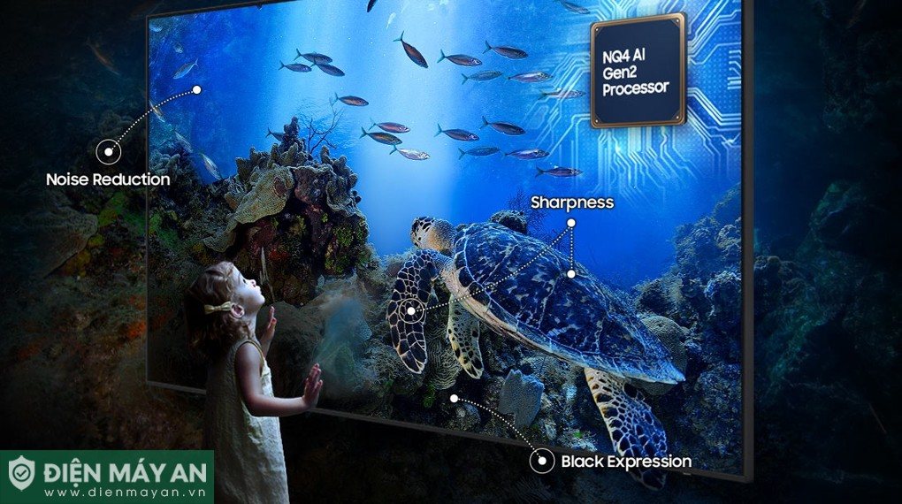 Smart Tivi Mini LED Samsung AI 4K 100 inch UA100M90H (100M90H)